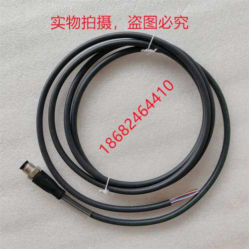 议价电缆线连接器V19S-G-BK2M-PUR-U 240771-0014 直头M12 8针