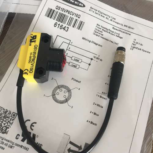 QS18VN6CV15Q7   邦纳BANNER 光电传器 QS18VP6CV15Q7