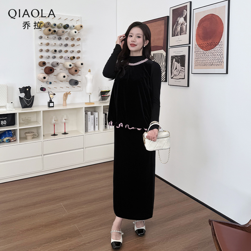 乔拉无袖背心上衣半身裙套装女