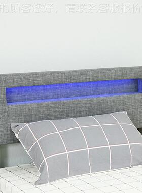 外贸工厂新设计织物沙发床人LED灯卧室双床ueene si1520-1zqe bd