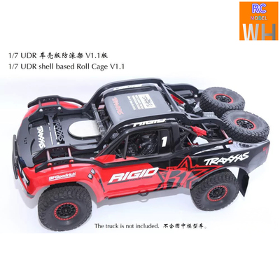 1/7traxxasUDR防滚架前防撞
