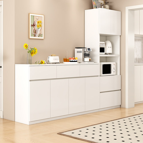 餐边柜一体靠墙置物柜家用厨房