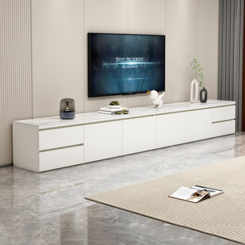 落地电视柜小户型客厅岩板电视柜