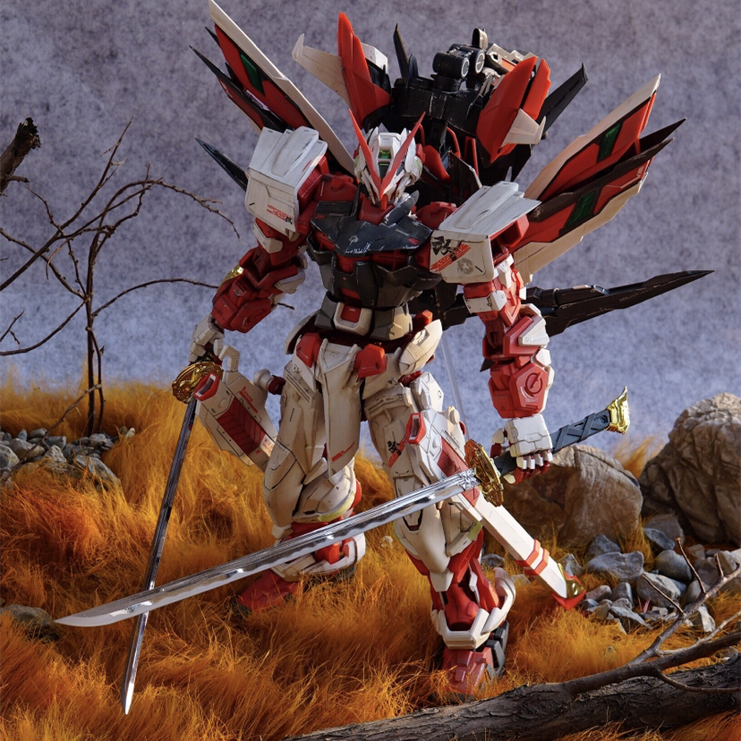 Gundam HG New Life Raid 무료 MG 유니콘 빨간 이단 조립 모델 손 처리 Gundam Mech