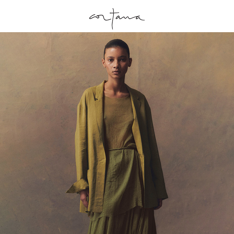 Cortana 丝绸上衣2024年春新品AURORA系列