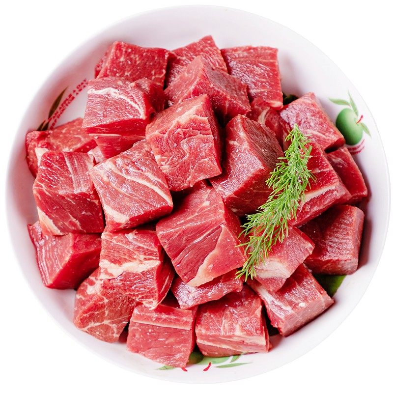 宁夏六盘生龙固原黄牛精品牛腩肉爆炒清蒸1000g/袋