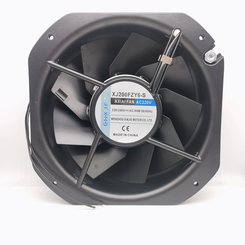 机柜XJ200FZY6-S/8S散热风扇耐高温22580铁叶轴流风机220V/380V