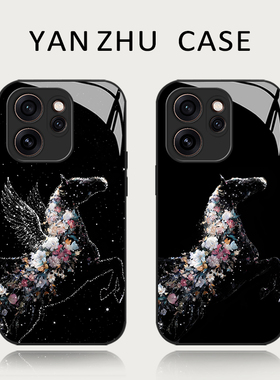 马上有钱花手机壳适用opporeno15pro马年14本命年13新款12新年11过年10小众rone9por限定8高级感7玻璃6/5外壳