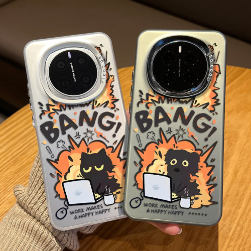 爆炸猫咪狗狗手机壳适用荣耀系列