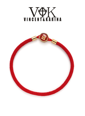 vk饰品 【福利回馈】万巳大吉红色财绳蛇年新年送礼限定如意手绳