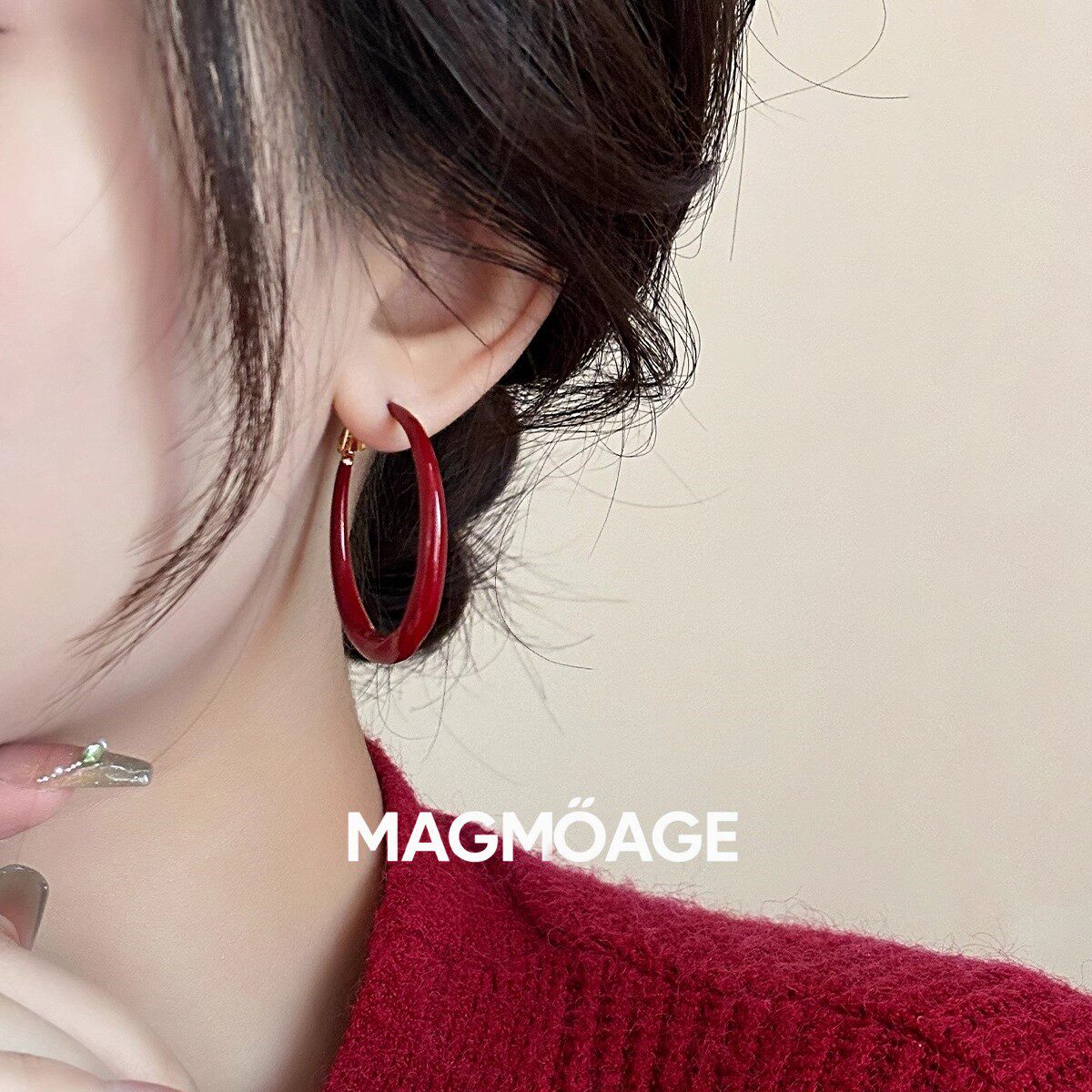 法国设计师MAGMOAGE轻奢耳环
