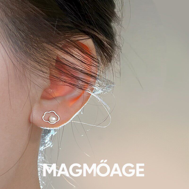 法国设计师MAGMOAGE云朵耳钉