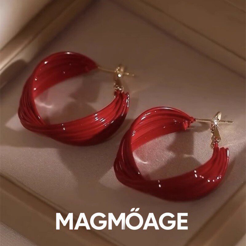 法国设计师MAGMOAGE轻奢耳钉