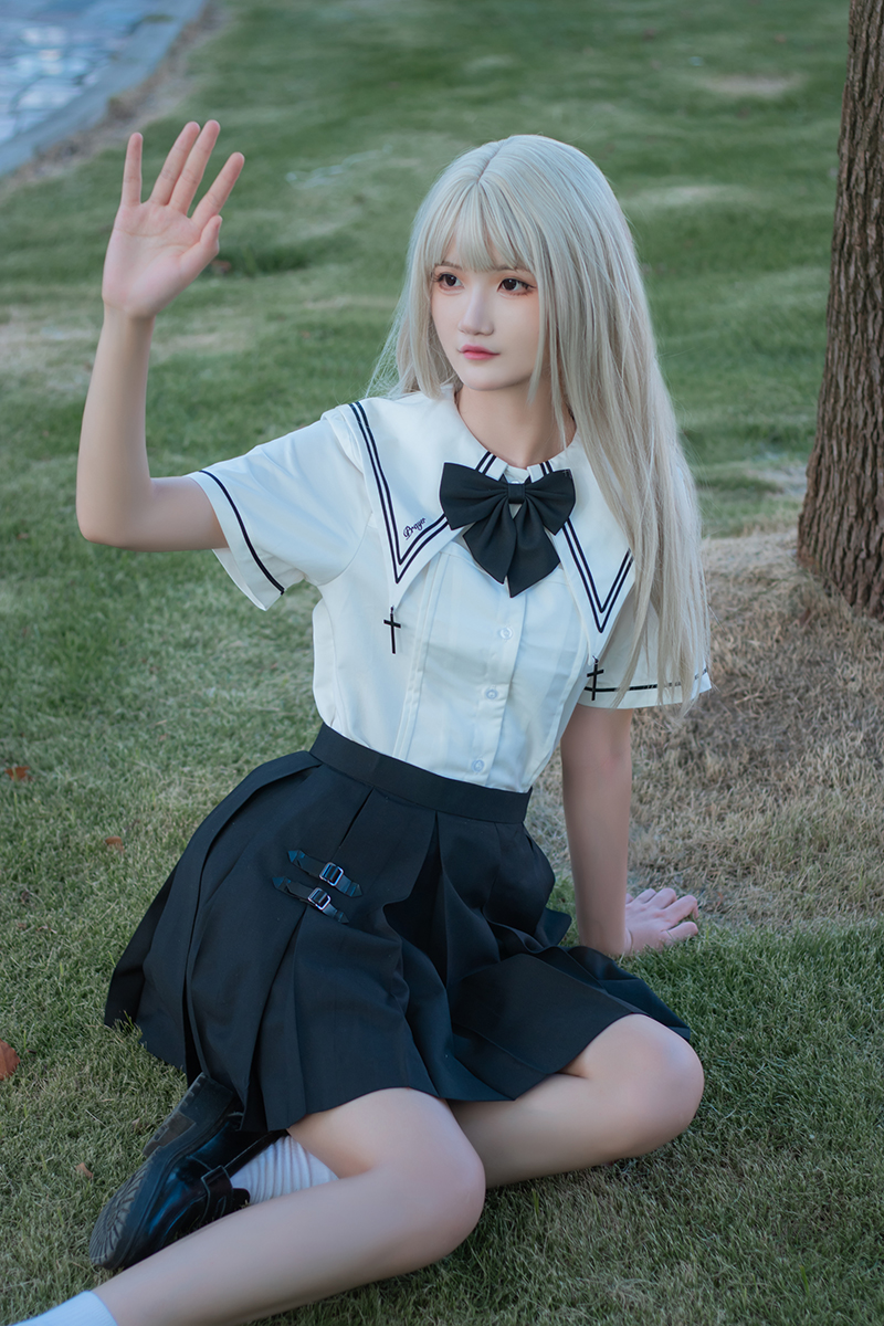 【清库存】【祈祷者】原创水手服JK制服春夏套装日系学院风少女裙