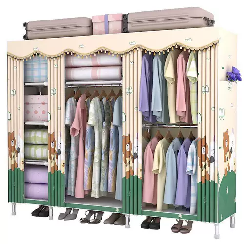 Простое пальто, система хранения, вешалка для домашнего использования, 2.45м