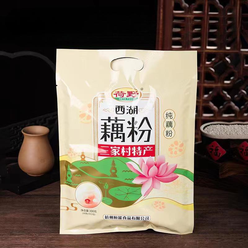 藕粉无糖无添加藕粉三家村产地直发原味中老年早餐