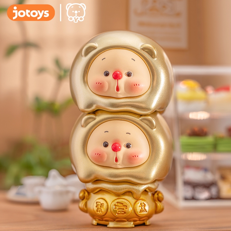 【JOTOYS/奇偶潮乐】OYO熊崽冰淇淋叠叠乐mini系列盲盒手办新品礼