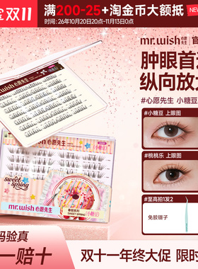 心愿先生春甜免胶自然大眼假睫毛