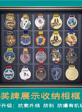 奖牌展示框防尘防爆抗紫外线