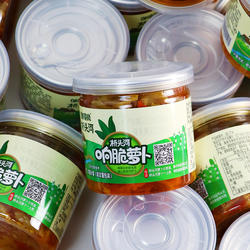 邬辣妈桥头河响脆萝卜香辣麻辣萝卜咸菜爽脆拌饭菜下饭菜湖南特产