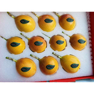 云南热情果百香果新鲜头茬大果礼盒装孕妇水果4斤包邮