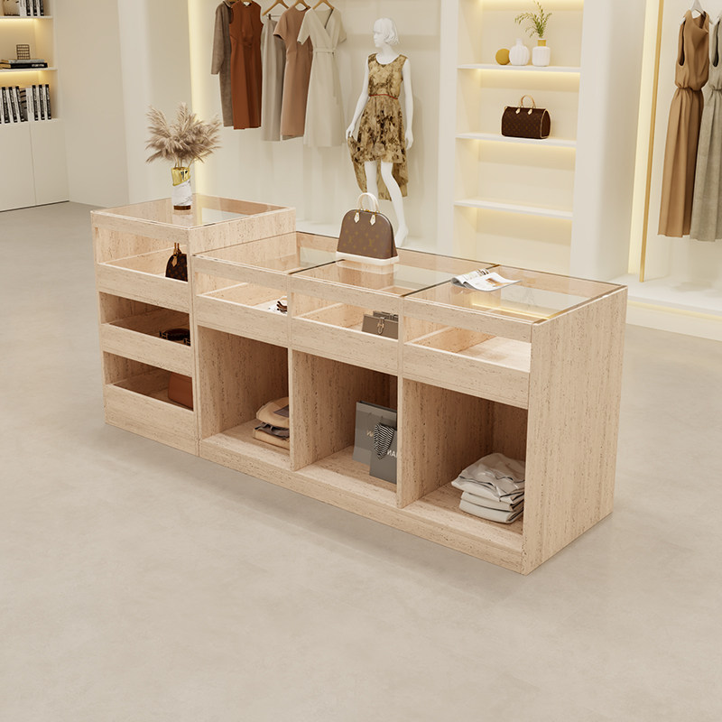 服装店中岛柜展示台店铺饰品摆件网红展示桌流水台女装陈列储物柜,商业/办公家具,中岛/流水台,淘宝优惠券,粉丝福利购,淘宝优惠卷