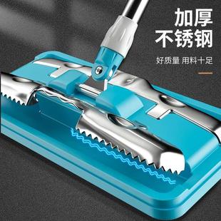 懒人一拖净木地板拖布地拖夹布干湿拖地神器 平板拖把家用2023新款