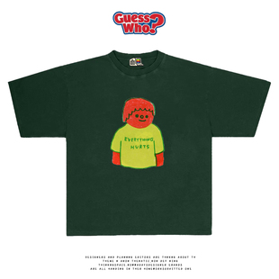 超酷短袖 艺术家系列暗黑系酷飒风高级大码 T恤纯棉 Nature 萬物All