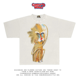 艺术家系列手绘插画艺术印花T恤短袖 萬物All 新款 Nature tee 夏季