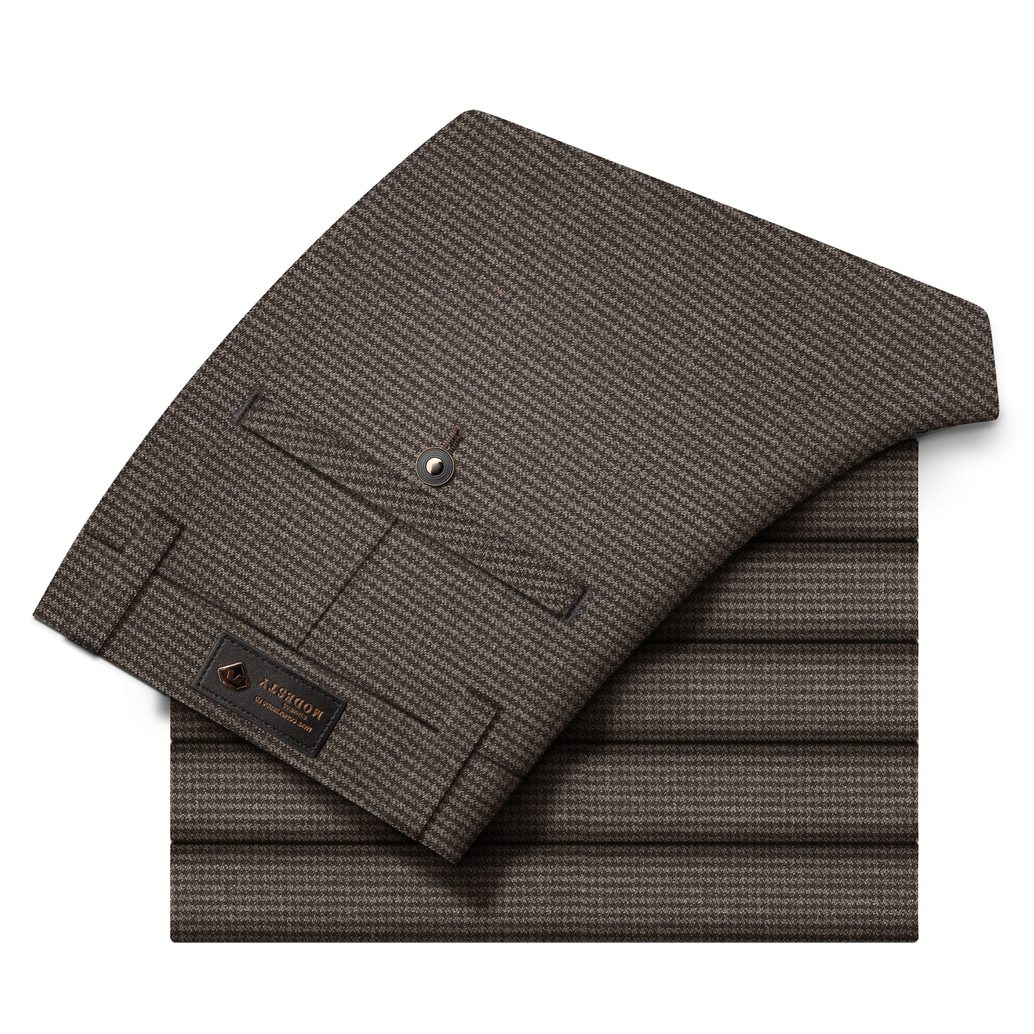 长裤休闲裤千鸟格裤子