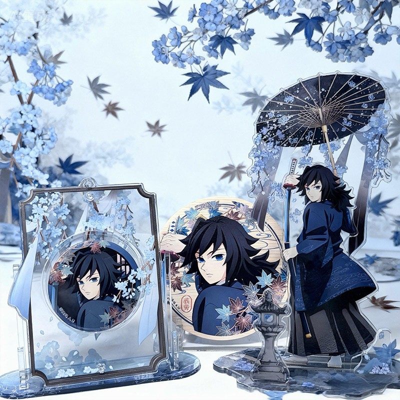 鬼灭之刃富冈义勇亚克力立牌摆件高颜值周边谷子收纳桌面展示装饰,模玩/动漫/周边/娃圈三坑/桌游,动漫徽章/立牌,淘宝优惠券,粉丝福利购,淘宝优惠卷