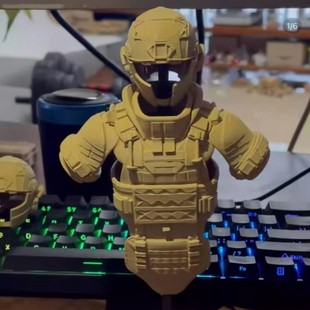 三角洲行动刘涛模型六级套3D打印模型手办鼠鼠游戏周边玩具摆件