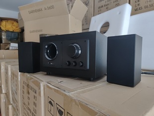 德国巨炮家用台式电脑木质蓝牙音响低音炮电视有源音