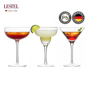 德国进口LESTEL水晶杯高脚杯玛格丽塔鸡尾酒杯香槟杯轻奢高档酒吧