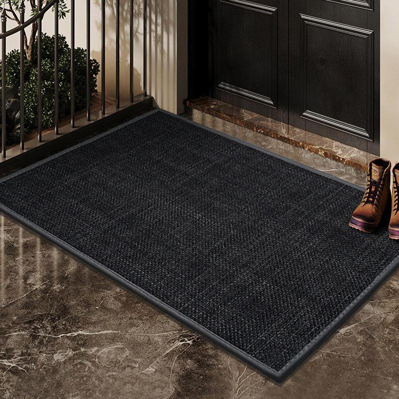 地垫入户门垫玄关大门口亚麻编织纹进门脚垫耐脏除尘防滑门外地毯,居家布艺,厨房地垫,淘宝优惠券,粉丝福利购,淘宝优惠卷