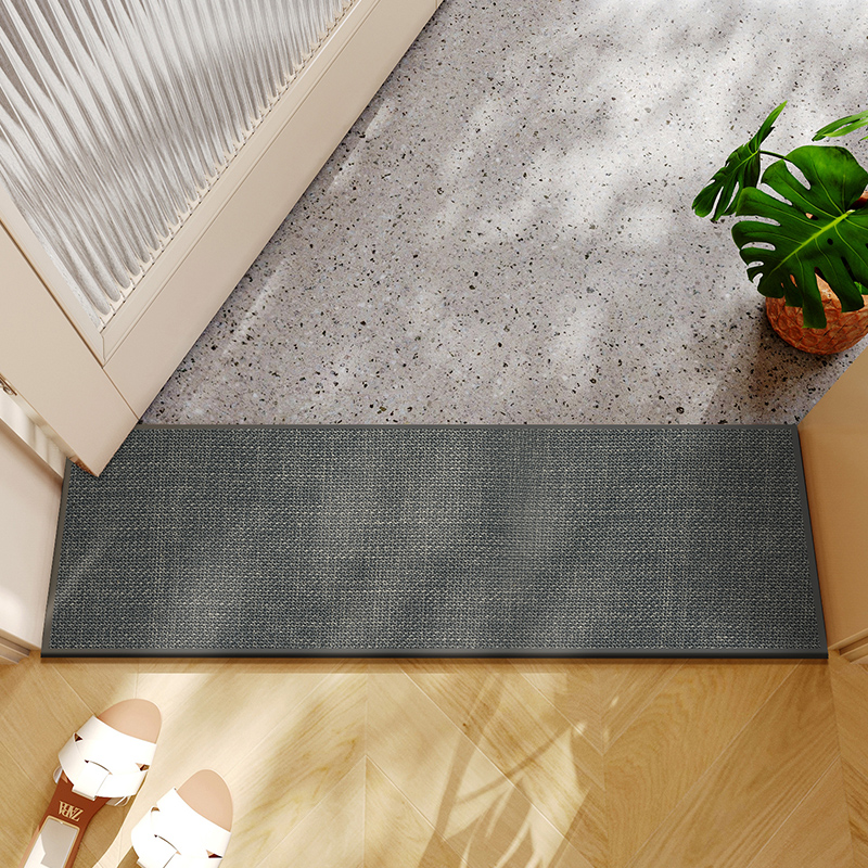 首柔亚麻编制简约纯色浴室