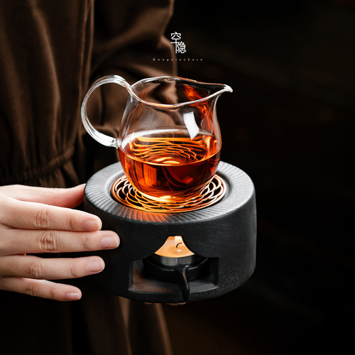 空隐蜡烛温茶炉玻璃公道杯温茶器