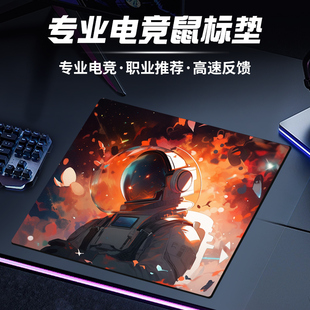 细面大游戏电竞卡通动漫鼠标垫专用护腕定制男生桌垫高级感小竞技
