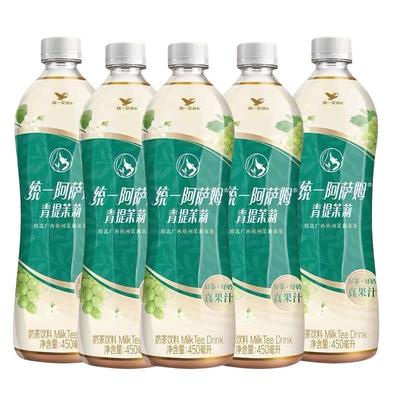 阿萨姆奶茶5瓶*500ml原味即饮奶茶饮品TJB