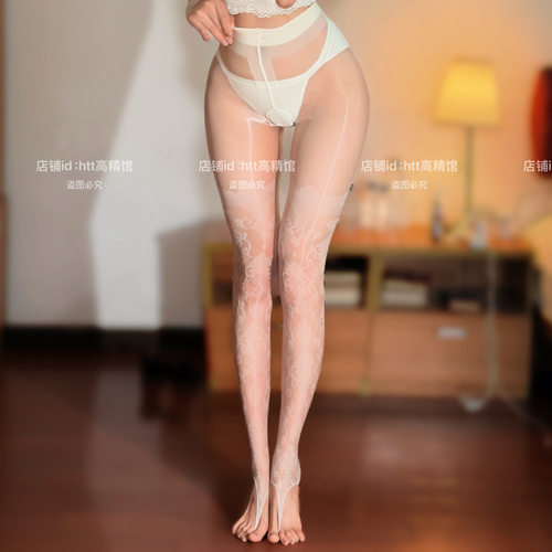 sw158【极光t档复古夹脚神秘花园油亮丝袜】超薄丝滑手感性感诱惑