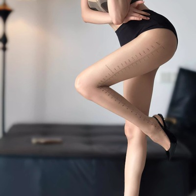 sw25【蝉翼刻度尺天鹅绒任意剪T裆连裤丝袜】超薄丝滑手感夏季女