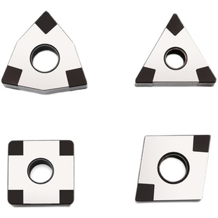 CBN氮化硼数控车刀片淬火钢加硬料用金刚石刀片铸铁高光洁度刀粒