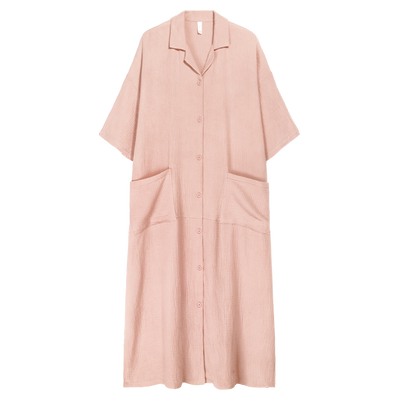 微醺小姐女纯棉夏季短袖睡裙