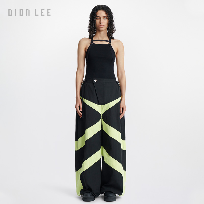 DION LEE 绑带罗纹吊带背心女修身吊带胸衣外穿性感上衣男女同款 女装/女士精品 背心吊带 原图主图