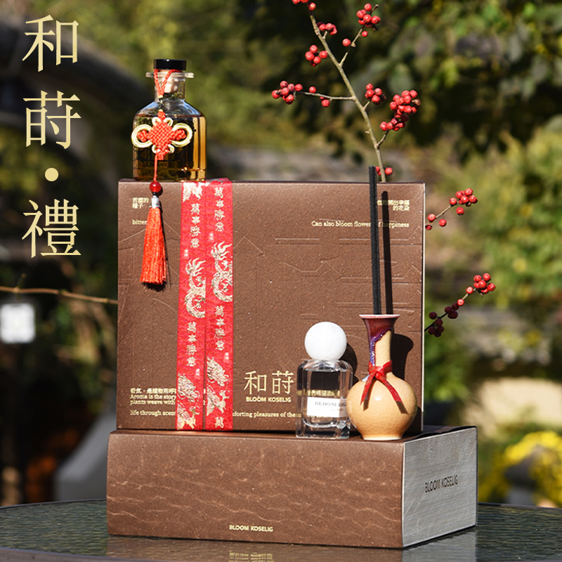【归来福至限定香氛节日礼盒】和莳BLOOMKOSELIG香水香薰冈仁波齐