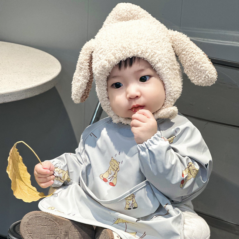 ins风洋气婴儿童防水防脏吃饭围兜过年罩衣女男宝宝秋冬新款,童装/婴儿装/亲子装,反穿衣/罩衣,淘宝优惠券,粉丝福利购,淘宝优惠卷