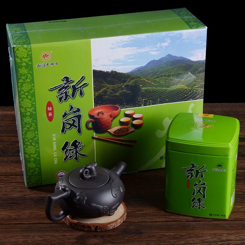 .肇庆茗茶怀集高山青新岗挂绿茶叶浓香乌龙冻顶茶功夫茶高档礼盒