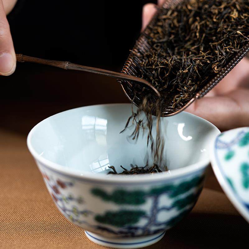 .中国2025新茶 江西景德镇浮梁核心原材料高山花蜜香茶叶红茶120#