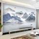 中式 电视背景墙壁画2022年新款 墙纸客厅卧室影视墙布山水壁纸壁布