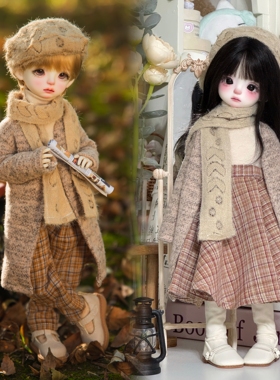 娃衣bjd6分 小6 小布ob24 胖点体 {奶酪陷阱}日常风单品套装成品